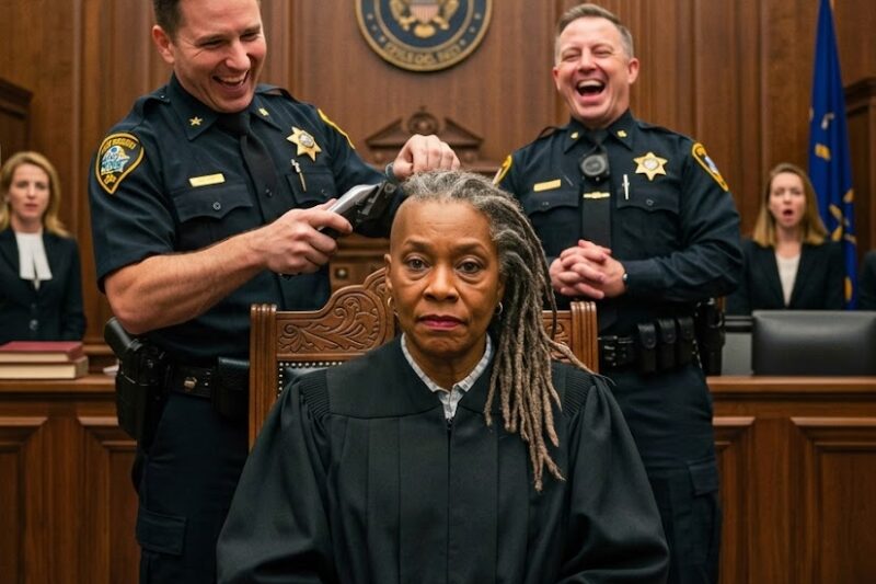 Cops Shave Black Judge’s Hair, Unaware She Is The Presiding Judge On Their Case