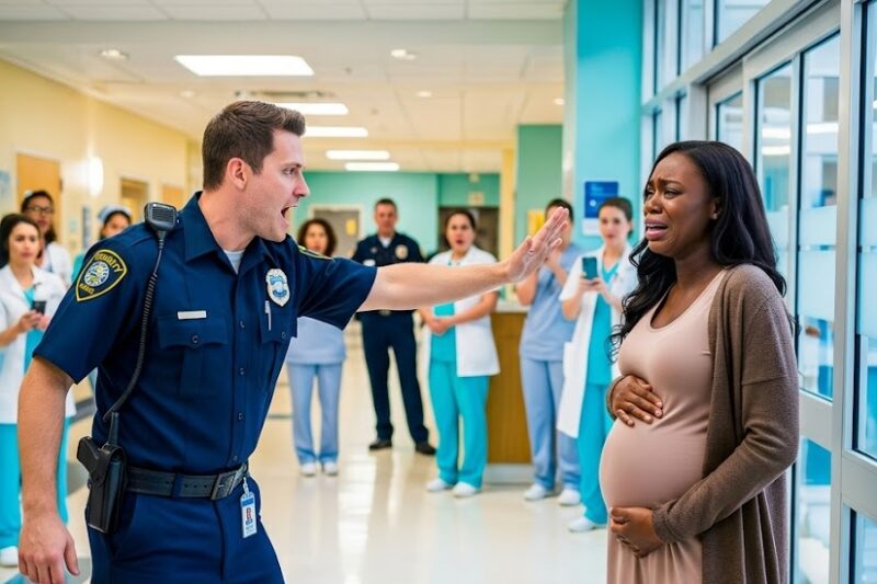 Cop Stops Pregnant Black Woman From Entering Hospital—Unaware She’s The Mayor’s Wife