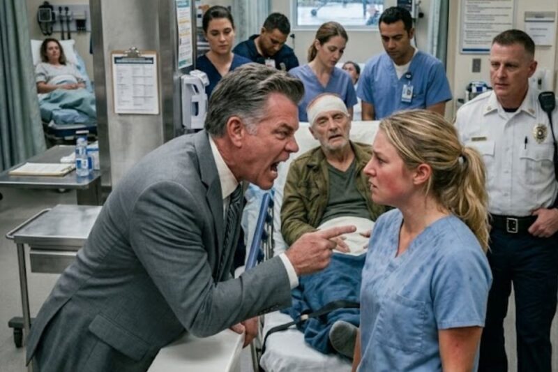 “Get Out, B*tch.” The CEO Slapped the Rookie Nurse — Then a Navy Helicopter Landed Outside