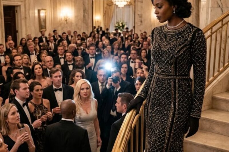 They Saw The Dress. They Never Knew She Owned the Building…