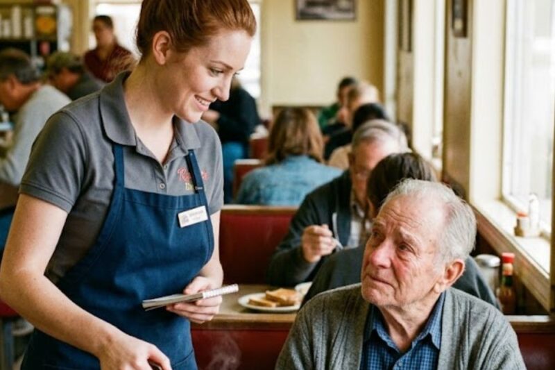 She Helped an Old Man Every Day — Until His Grandson Walked In With Lawyers and Changed Everything…