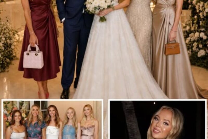 Tiffany Trump gives fans dreamy inside look at Don Jr and Bettina Anderson’s ultra-private Bahamas wedding