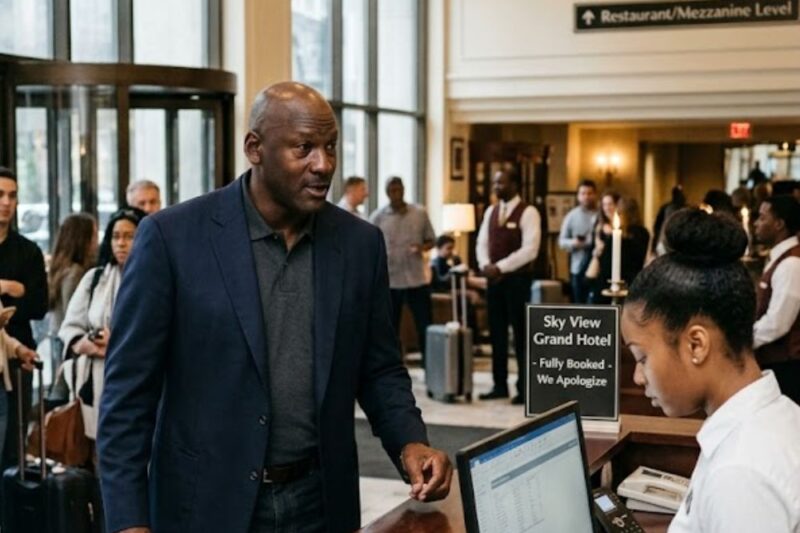 Michael Jordan Denied a Room in His Own Hotel—he Makes Them Regret It Instantly!