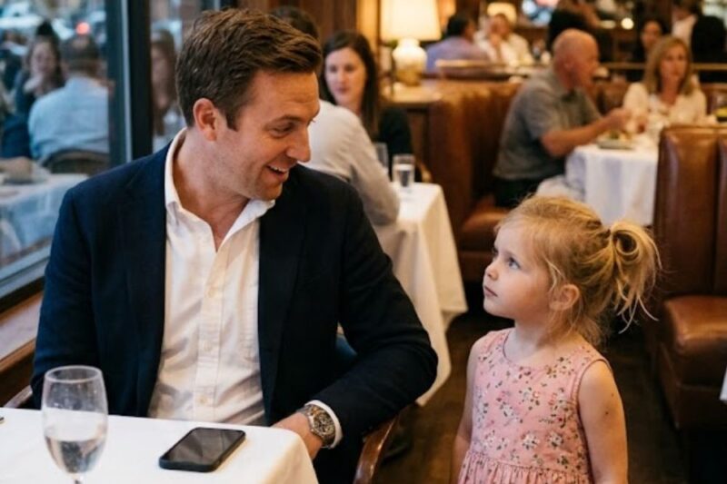 The Blind Date Was Empty—Until a Little Girl Walked In and Said, “My Mommy’s Sorry She’s Late.”