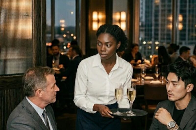 “Your Translator Is Lying!” – Black Waitress Warns The Mafia Boss Before A Korean Deal