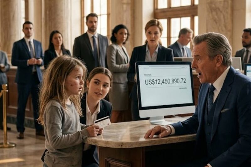 I Just Want to See My Balance,” She Said — The Millionaire Laughed… Until He Saw the Screen