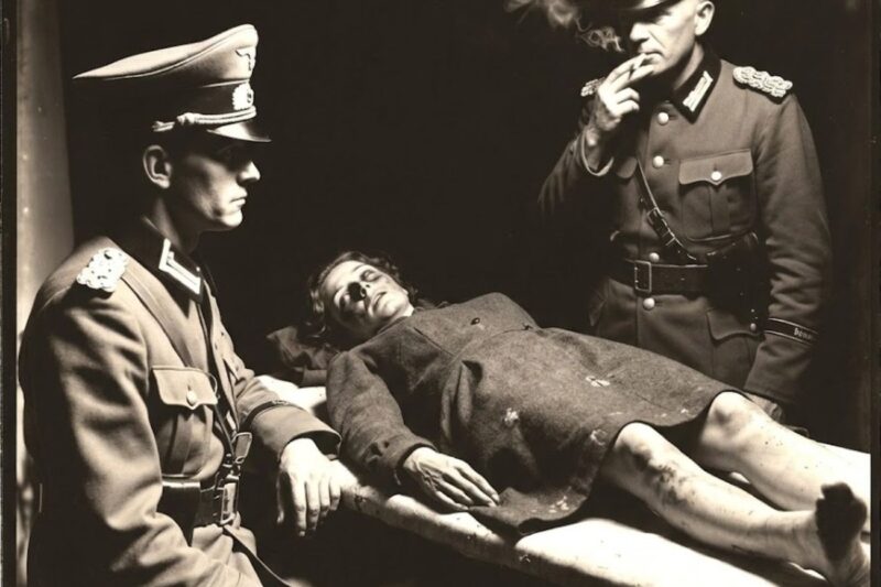 She’s Already Screaming: The Cruel Electric Method Used by Soldiers on French Women!