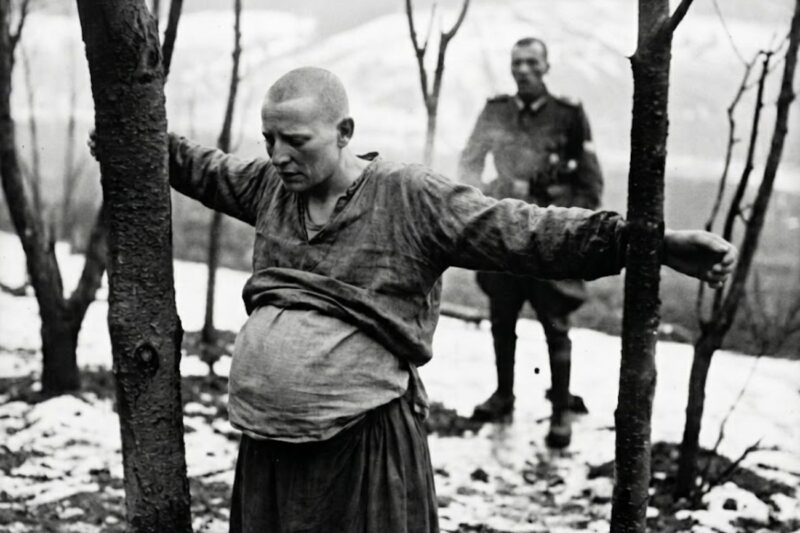 Risky Rescue: German Soldier Saves a Pregnant Woman – Then the Unexpected!