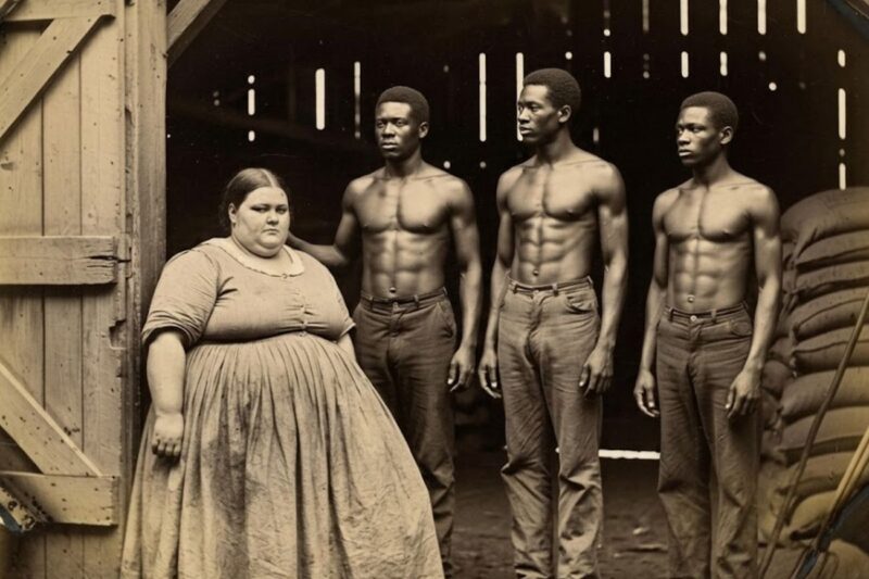 The Plantation Lady Gave Her Obese Daughter to 3 Slaves… What Happened to Her Body in the Barn