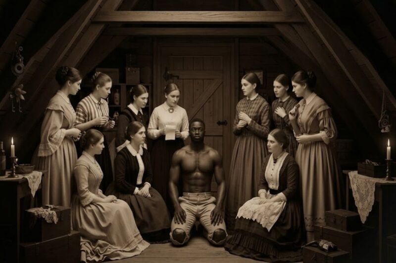 Seven wives secretly bought a slave to share in the attic: The Scandal of 1860