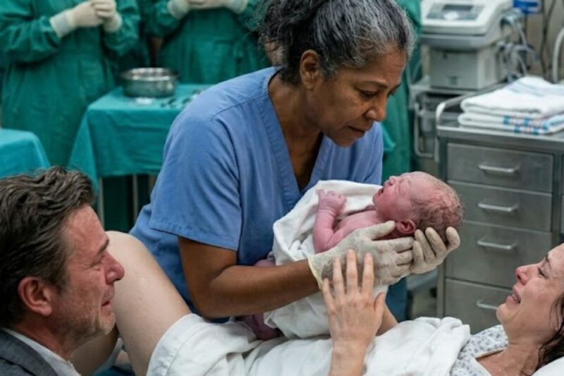 12 Doctors Couldn’t Deliver the Billionaire’s Baby — Until a Poor Cleaner Walked In And Did What….