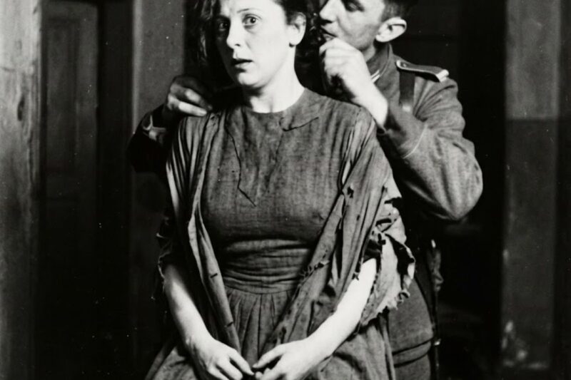 What was this German soldier doing in secret with the same prisoner, every night for two months?