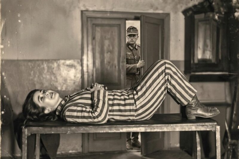 “9 minutes” — The amount of time the German soldier had with each French prisoner in room 6
