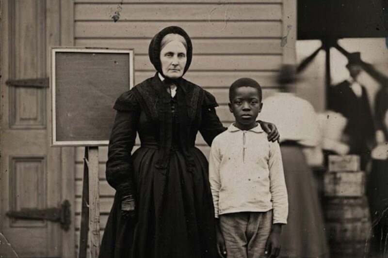 The 60-year-old widow who bought the youngest slave on the market to make him her heir (1842)