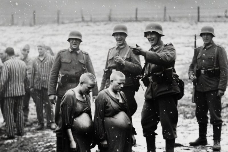 The cruel act that German soldiers committed against pregnant French prisoners
