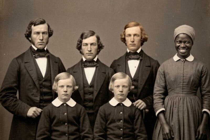 She locked five sons in a cell with a slave for a month — the result was that the Mississippi changed