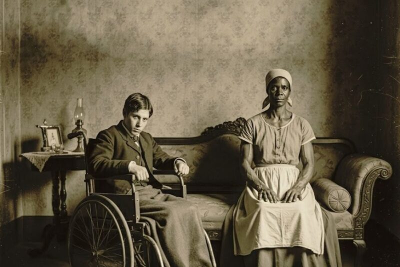 He was considered infertile… his father gave him to the strongest slave in 1859.