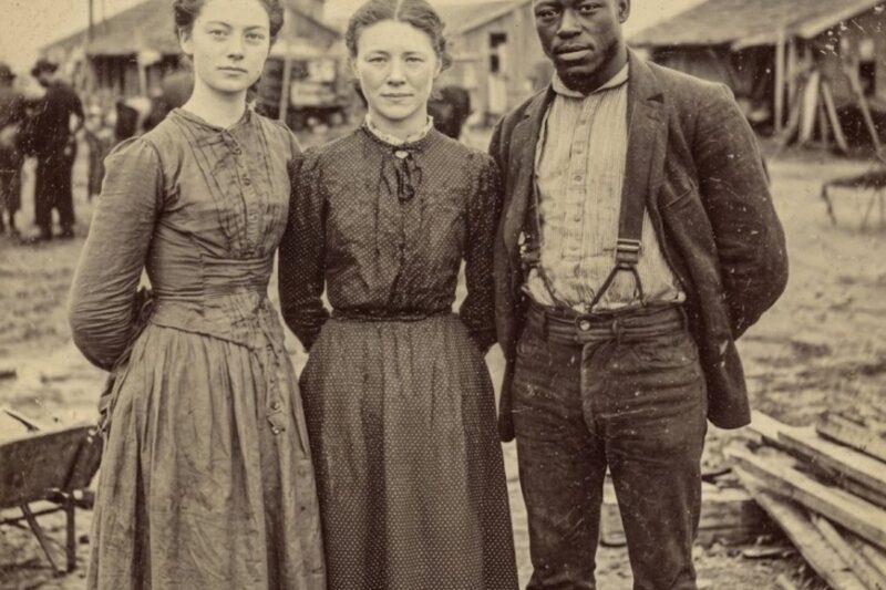 The slave girl who impregnated the landowner’s mother and daughter while he was away traveling.
