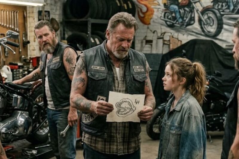 Can I Paint Your Bikes for Tips? — When Her Sketch UNFOLDED, Biker Club FROZE