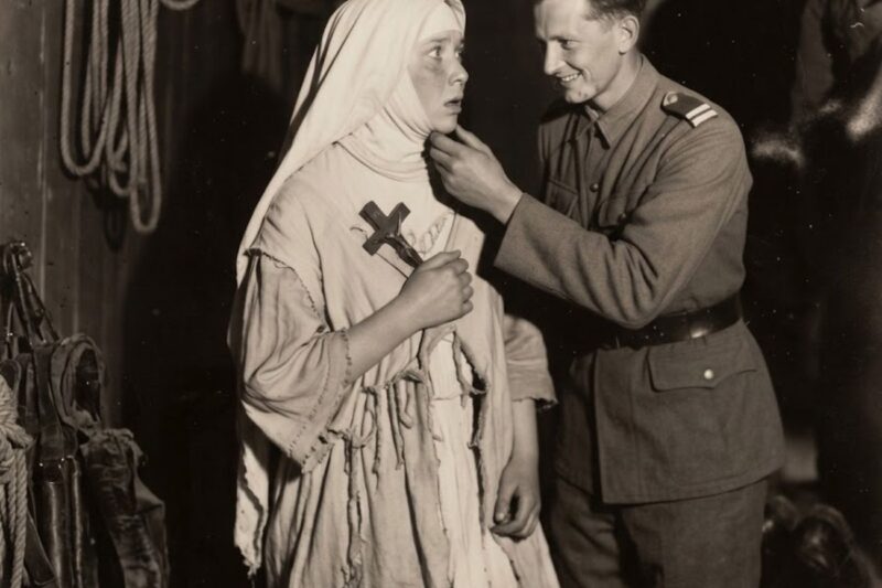 “Keep praying”: The unthinkable act of a German soldier against a captive nun that shocks