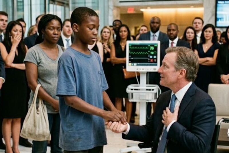 “Heal Me for $1M,’ the Millionaire Laughed — Until the Poor Black Boy Did It in Seconds