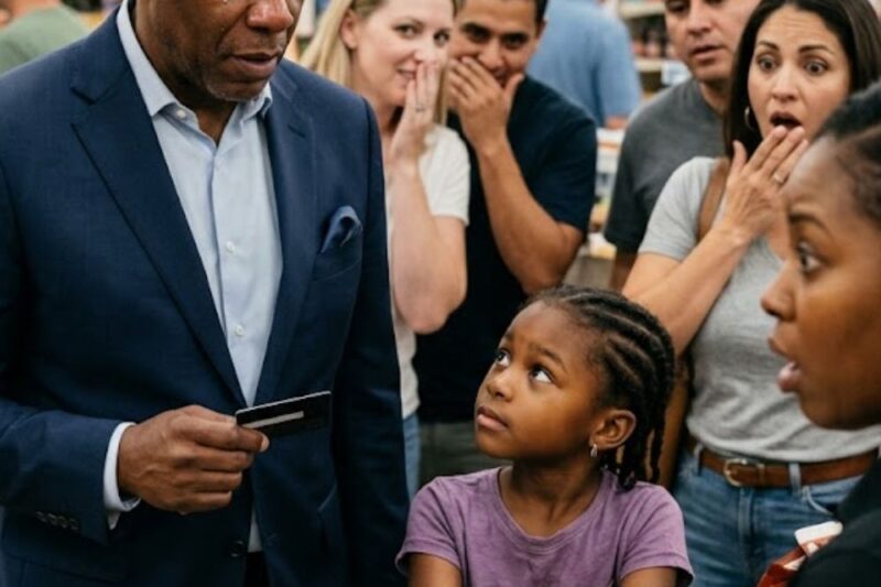 Billionaire’s Card Declined… Then a Poor Little Girl Did the UNTHINKABLE