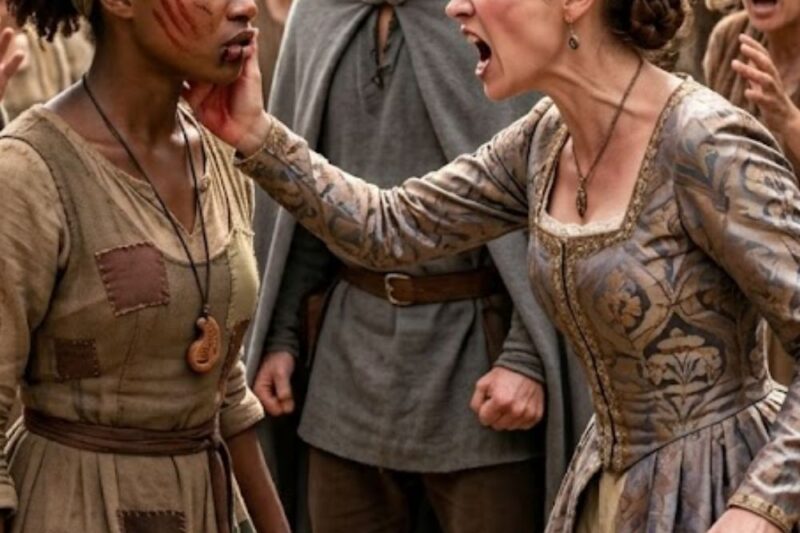 SHE SLAPPED THE ‘UGLY’ VILLAGE GIRL Unaware She Was the Prince’s Forbidden Bride