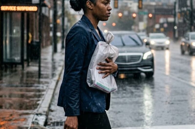 Single Mom Walked 6 Miles In The Rain To Her Interview. The CEO Was Watching From His Car..