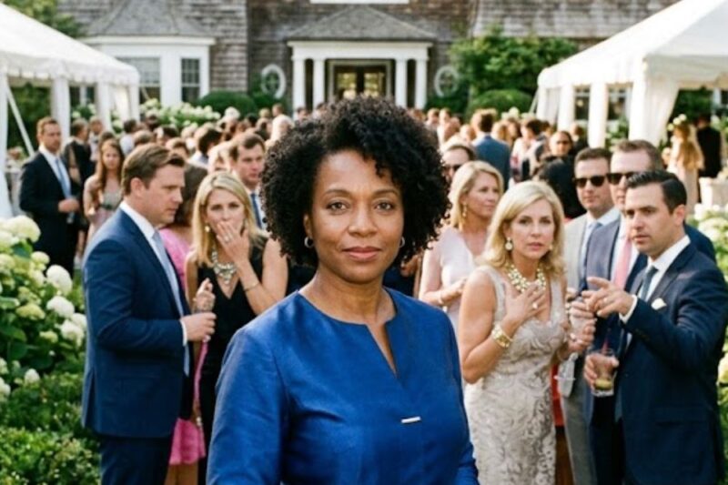 Everyone Avoided Black Woman at the Wedding — Until the Groom Said Her Name and Everything Changed