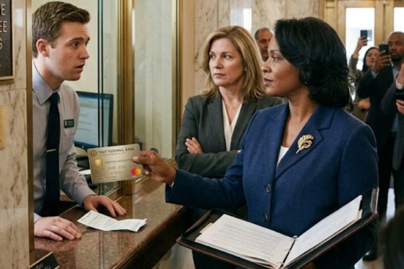 Black CEO Denied Withdrawal — Froze When She Said “I Own This Bank!”