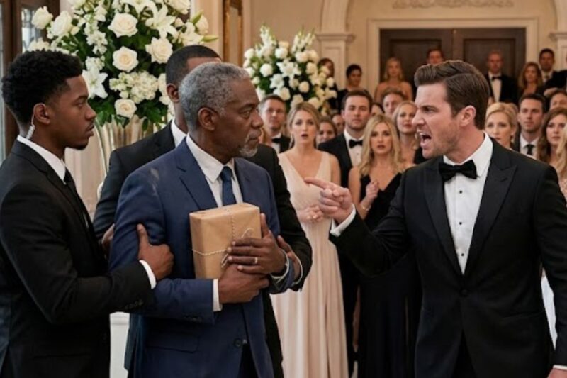 Groom Threw Bride’s Father Out for Looking Too Poor — Turned Pale When His CFO Walked In Behind Him