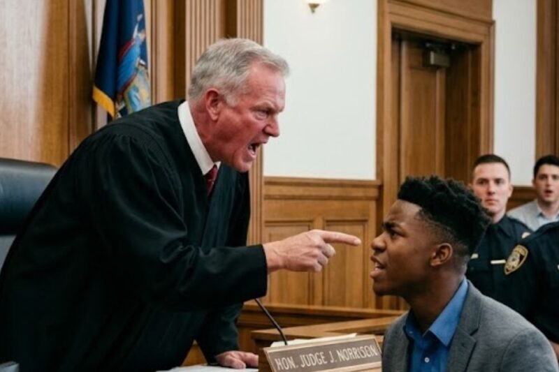 Judge Laughs at Black Teen — Courtroom Freezes When He Starts Speaking Like a Top Attorney
