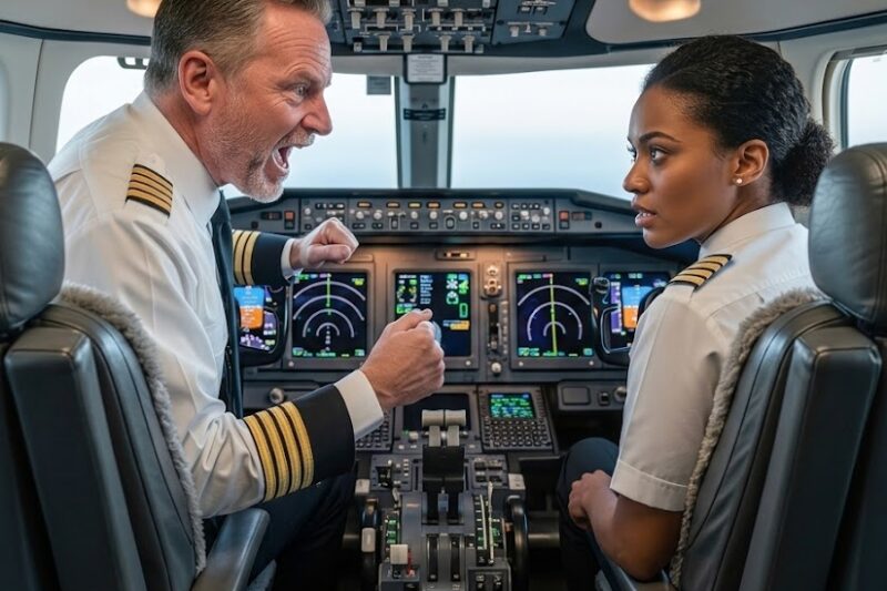 Pilot Refuses to Fly with Black Copilot — Minutes Later, She FIRES the Entire Crew
