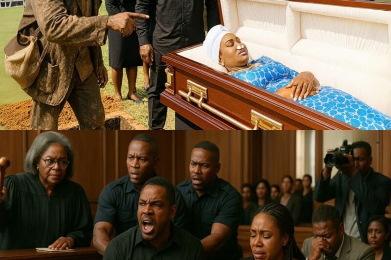 “She’s Not Dead”, Homeless Man Stops Billionaire’s Funeral To Save Her, What Happened Next Shocked