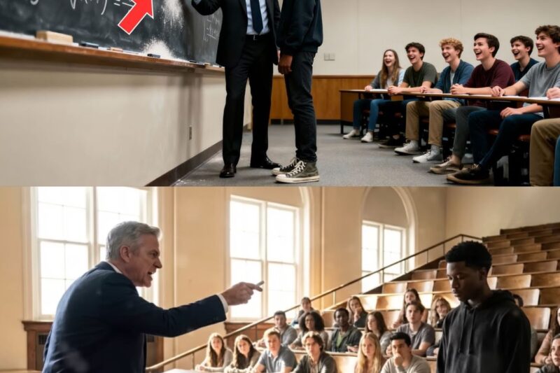 Prof Doesn’t Know Black Student Is Math Prodigy — Sets ‘Impossible’ Equation to Mock Him, Regrets It