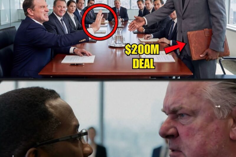 CEO Refused Black Man’s Handshake at Meeting — He Pulled $200M Funding, Company Collapsed…