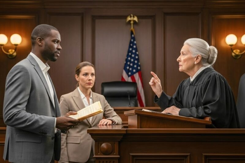 Racist Judge Refuses to Hear Black Defendant — Until She Learns He’s the New Chief Prosecutor