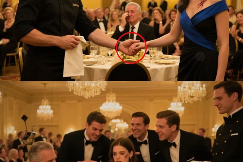 Single Dad Waiter Danced with CEO’s Scarred Daughter — The Song Left Her Father in Tears