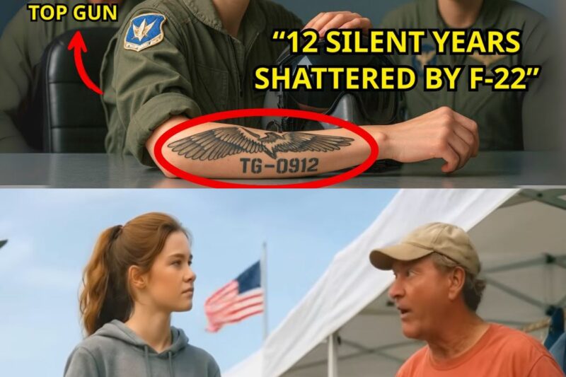 12 Years She Hid Her Top Gun Past — Until an F-22’s SOS Pulled Her Back