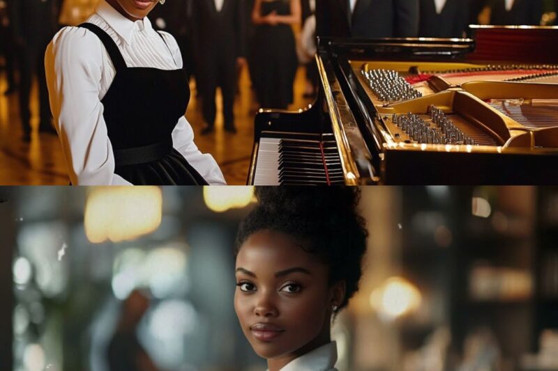 Rich Man Forces Black Waitress to Play Piano to Mock Her, But Her Talent Leaves Him Speechless