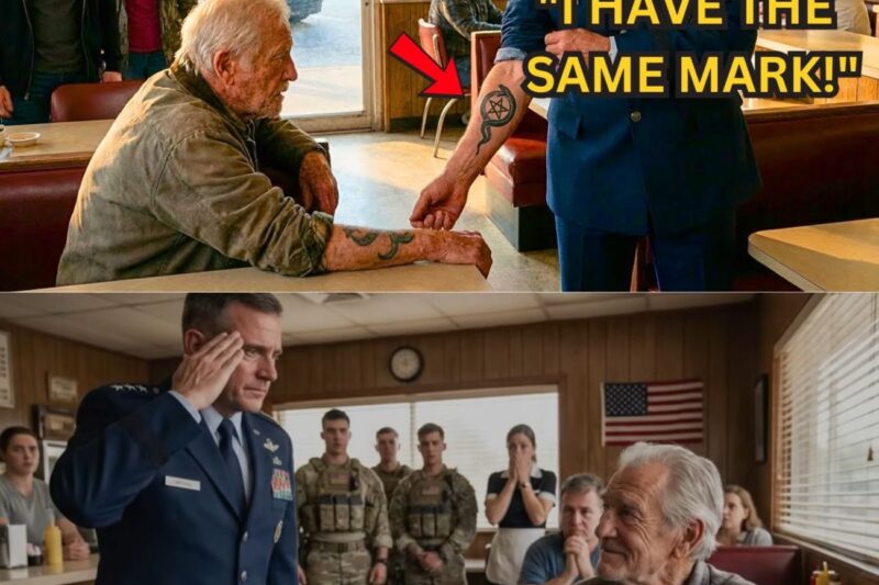 They Mocked the 81-Year-Old Veteran’s Faded Ink — Until The Four-Star General Rolled Up His Sleeve