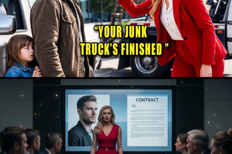 The CEO Had the Single Dad’s Truck Towed — An Hour Later, Her Entire Board Was Begging Him to Talk