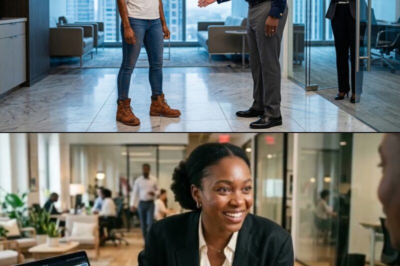 She Walked In Wearing Dusty Boots — What She Bought Silenced The Office