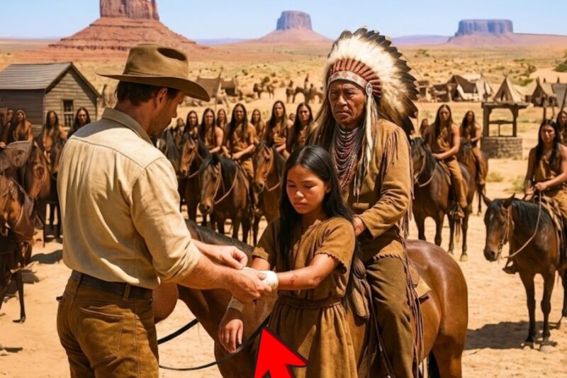 Lone Rancher Saved a Wounded Comanche Girl — But 50 Warriors Showed Up