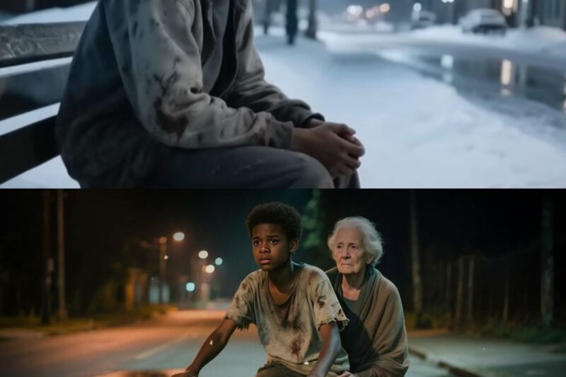 Everyone IGNORED the Lost Old Woman, Until a Black Teen Took Her Hand. She Was a Billionaire