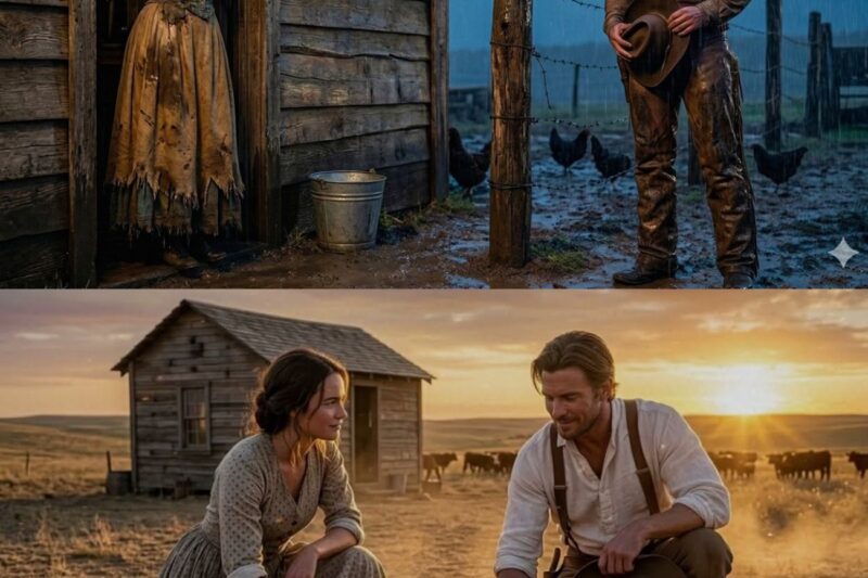 A Poor Widow Sheltered a Stranger for One Night — She Had No Idea He Was a Millionaire Cowboy