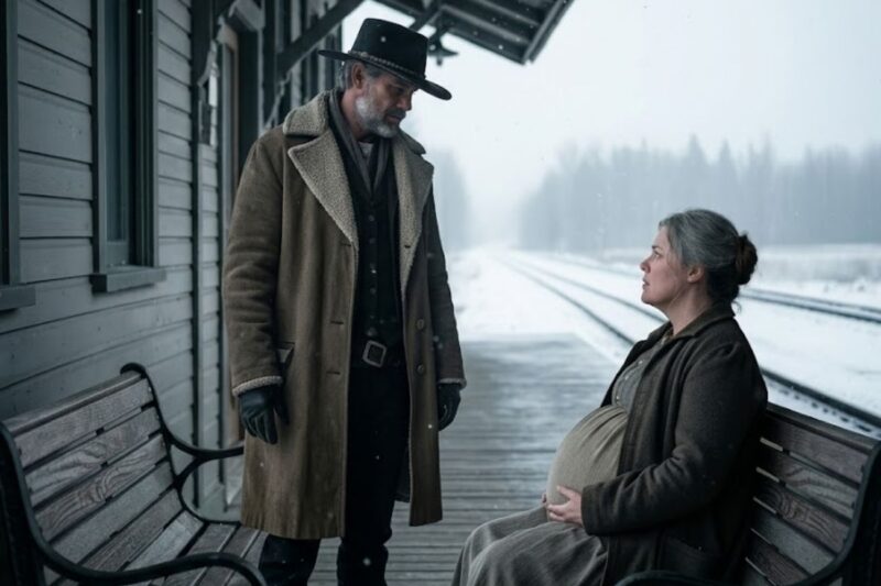 Too Old and Pregnant, She Was Left on the Platform, Until a Stranger Whispered, ‘You’re Mine Now’