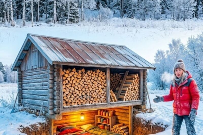 What She Hid Under the Firewood Shed Finally Made Sense — When the Coldest Week Arrived