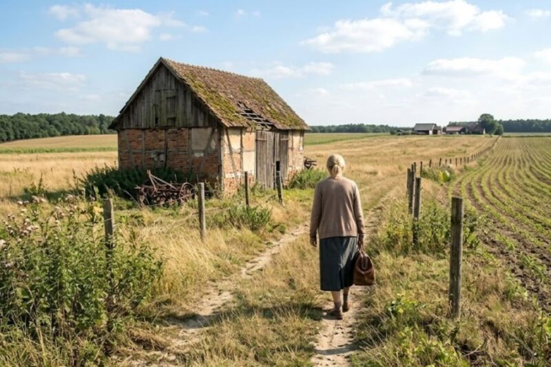 Her Children Took The House, The Car, And The Bank Account, But Forgot The Old Farm Her Father Left