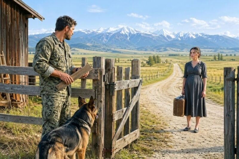 “If you let me stay, I’ll work on your farm…” – The Navy SEAL was about to refuse…until…